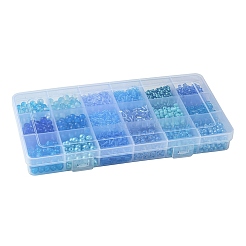 AB Color Plated Glass Bugle Beads&nbsp;SEED-FS0001-22