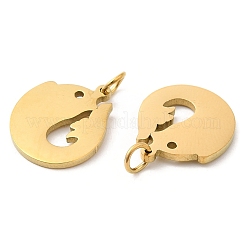 PVD Vacuum Plating 304 Stainless Steel Pendants&nbsp;STAS-Z042-17G