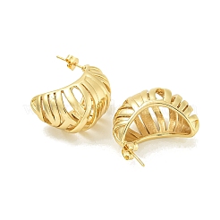 PVD Vacuum Plating 304 Stainless Steel Teardrop Stud Earrings for Women&nbsp;EJEW-G401-08G