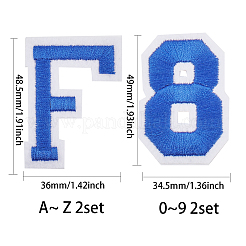 Computerized Embroidery Cloth Iron On Patches&nbsp;DIY-GF0002-14B