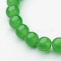 Round Glass Stretch Bracelets&nbsp;BJEW-F235-04