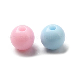 アクリルビーズ  ラウンド  ミックスカラー  5x5.5mm  穴：1.6mm  約4200個/500g  500 G /袋&nbsp;OACR-R261-06