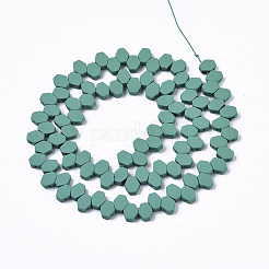 Spray Painted Non-magnetic Synthetic Hematite Multi-Strand Links&nbsp;G-R468-07-03