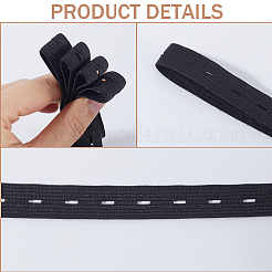 20Pcs Resin Buttons with 30M Polypropylene & Polycotton Flat Elastic Cord&nbsp;DIY-GF0009-64A