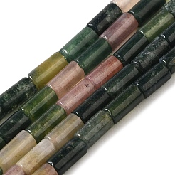 天然石インディアン瑪瑙ビーズ連売り  コラム  8x4mm  穴：0.7mm  約48個/連  15.35~15.43''（39~39.2センチメートル）&nbsp;G-B091-A11-01
