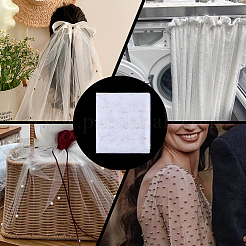 3 Yards Polyester Mesh Fabric&nbsp;DIY-WH0816-169C