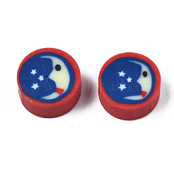 Handmade Polymer Clay Beads&nbsp;CLAY-N009-036