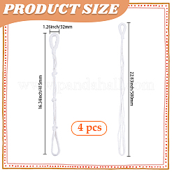 4Pcs Polyester Rope Hanging Planter&nbsp;AJEW-GF0012-78