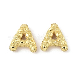 真鍮チャーム  ラックめっき  長持ちメッキ  カドミウムフリー＆鉛フリー  ゴールド  a～zの文字  19~20x11~19x6.5~7mm  穴：3~4x2.5mm&nbsp;KK-I355-26G
