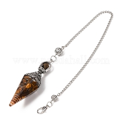 Resin Cone Pointed Dowsing Pendulums&nbsp;GG-CBA040B-03P-02