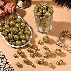 160Pcs 10 Styles Glitter Craft Foam Balls&nbsp;DIY-SP0005-58B