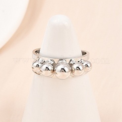 Brass Cuff Rings for Women&nbsp;RJEW-Z113-17P