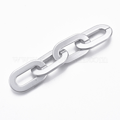 Spray Painted CCB Plastic Linking Rings&nbsp;CCB-R104-24-03