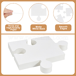 DIY Blank Cardboard Puzzles&nbsp;DIY-WH0899-690