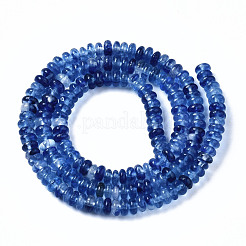 Blue Cherry Quartz Glass Beads Strands&nbsp;G-S366-129