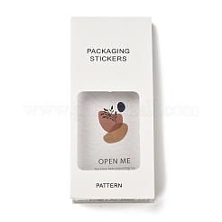 Coated Paper Sealing Stickers&nbsp;DIY-F085-02B