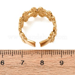 304 Stainless Steel Cuff Open Rings for Women&nbsp;SA-CBA6EDB-05G