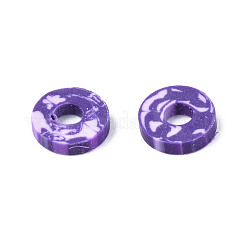 Handmade Polymer Clay Beads Strands&nbsp;CLAY-R089-6mm-161