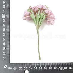 Cloth & Paper & Iron Artificial Mini Flower Bouquet for DIY Crafts&nbsp;FB-CBA59DF-02I