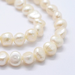 Natural Cultured Freshwater Pearl Beads Strands&nbsp;PEAR-K004-11A