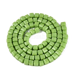Mixed Styles Glass Beads Strands&nbsp;GLAA-R041-4x4mm-M01