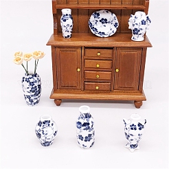 Mini Ceramic Vase Miniature Ornaments Sets&nbsp;BOTT-PW0002-102
