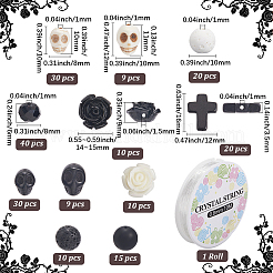 Gothic Theme DIY Stretch Bracelet Making Kits&nbsp;DIY-SC0030-42