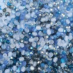 Fire-Polished Czech Glass Beads&nbsp;LAMP-O017-151-LM3
