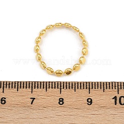 925スター指輪シルバー指輪  ゴールドカラー  3mm  usサイズ6 1/4(16.7mm)&nbsp;RJEW-I112-01G-02