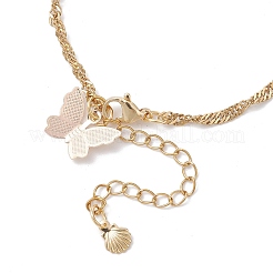 304 Stainless Steel Cable Chains Bracelets for Women&nbsp;BJEW-JB12448-03