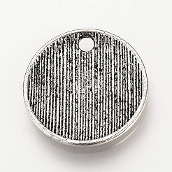 Tibetan Style Alloy Pendants&nbsp;TIBEP-Q078-17AS-NR