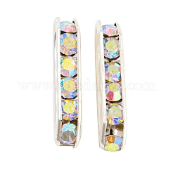 Brass Rhinestone Multi-Strand Links&nbsp;LS-RB-F035-08S
