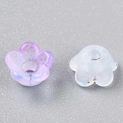 Frosted Transparent Acrylic Beads&nbsp;X-OACR-N137-72K