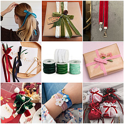 40 Yards 4 Colors Single Face Velvet Ribbon&nbsp;SRIB-TA0001-34A