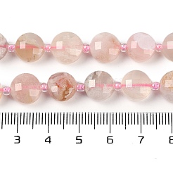 Natural Cherry Blossom Agate Beads Strands&nbsp;G-B094-A02-01