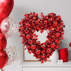 2Pcs Iron Wreath Frames&nbsp;DIY-CP0013-24A