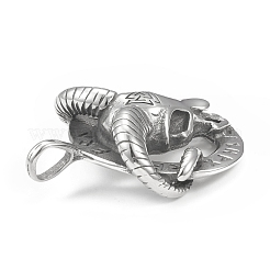 304 Stainless Steel Pendants&nbsp;STAS-G303-36AS