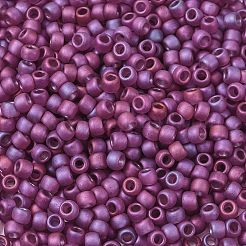 トーホー 6/0ラウンドビーズ  日本製シードビーズ  （625f）ラズベリーマット光沢  4mm  穴：1.5mm  約168個/10g&nbsp;X-SEED-TR06-0625F