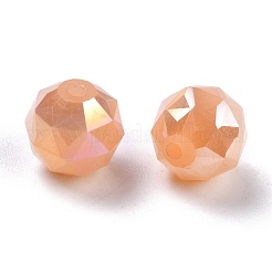 Electroplate Opaque Glass Beads&nbsp;EGLA-B003-02A-07