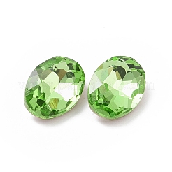 Glass Rhinestone Cabochons&nbsp;GGLA-P002-02A-M