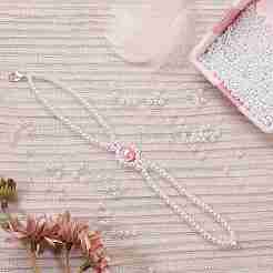 ABSプラスチックパール調ビーズ  ラウンド  乳白色  4mm  穴：1.4mm  1000pc&nbsp;KY-SZ0001-63D