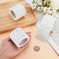 500Pcs Rectangle Roll Stickers&nbsp;DIY-WH0152-935A