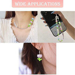 エナメルアクリルビーズ30個  花  ミックスカラー  26x18x12.3mm  穴：1.8mm  30個/セット&nbsp;OACR-CJ0002-01