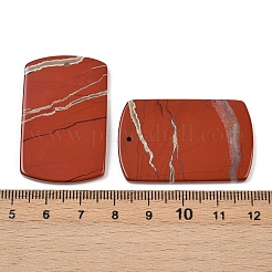 Natural Red Jasper Pendants&nbsp;G-K354-14G