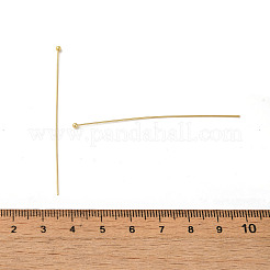 304ステンレススチールボールヘッドピン  18KGP本金メッキ  60x0.5mm  ヘッド：1.9mm&nbsp;STAS-K285-03I-G