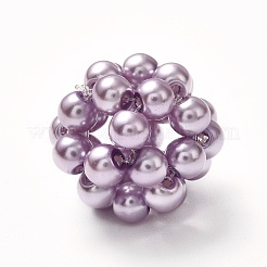 Round Woven Beads&nbsp;HY-JF-4MM-M1