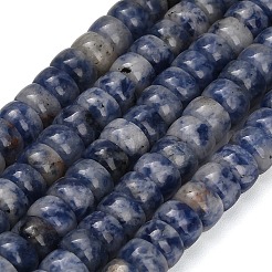 Natural Blue Spot Jasper Beads Strands&nbsp;GG-CBA792A-G02-4x7mm