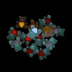 Luminous Transparent Resin Decoden Cabochons&nbsp;RESI-D013-03