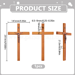 Wood & Alloy Display Decorations&nbsp;DJEW-WH0043-85
