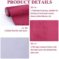 2M Velvet Book Covers&nbsp;DIY-WH0491-88A-03
